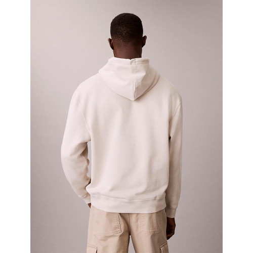 Calvin Klein Ανδρικό φούτερ Fleece Monogram Logo Patch Relaxed Hoodie